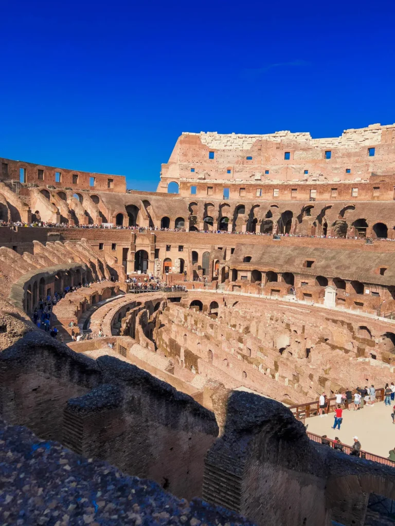 Scorcio del Colosseo a Roma