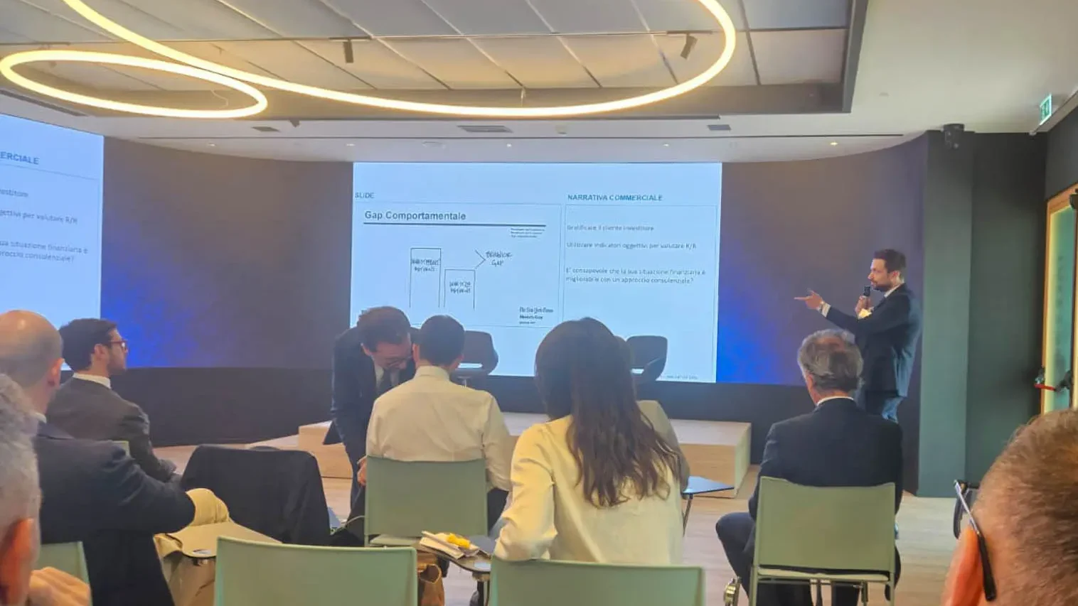 Formazione finanziaria con il team Testani