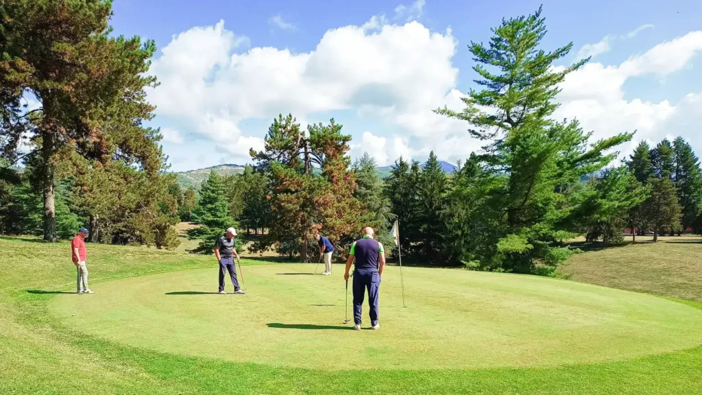 eventi sportivi: partita di golf